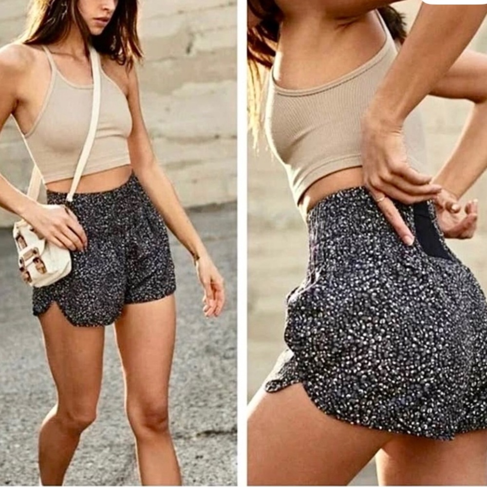 Free People FP Movement The Way Home XS hight waist shirts yoga hiking beach gym